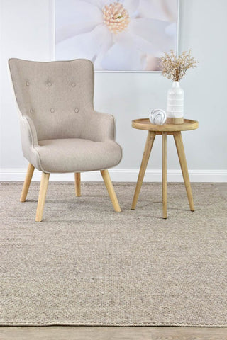 AUSTEX RUGS Everly Mocha Wool Rug