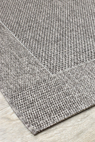 Austex RUGS Hanalei Charcoal Outdoor Rug