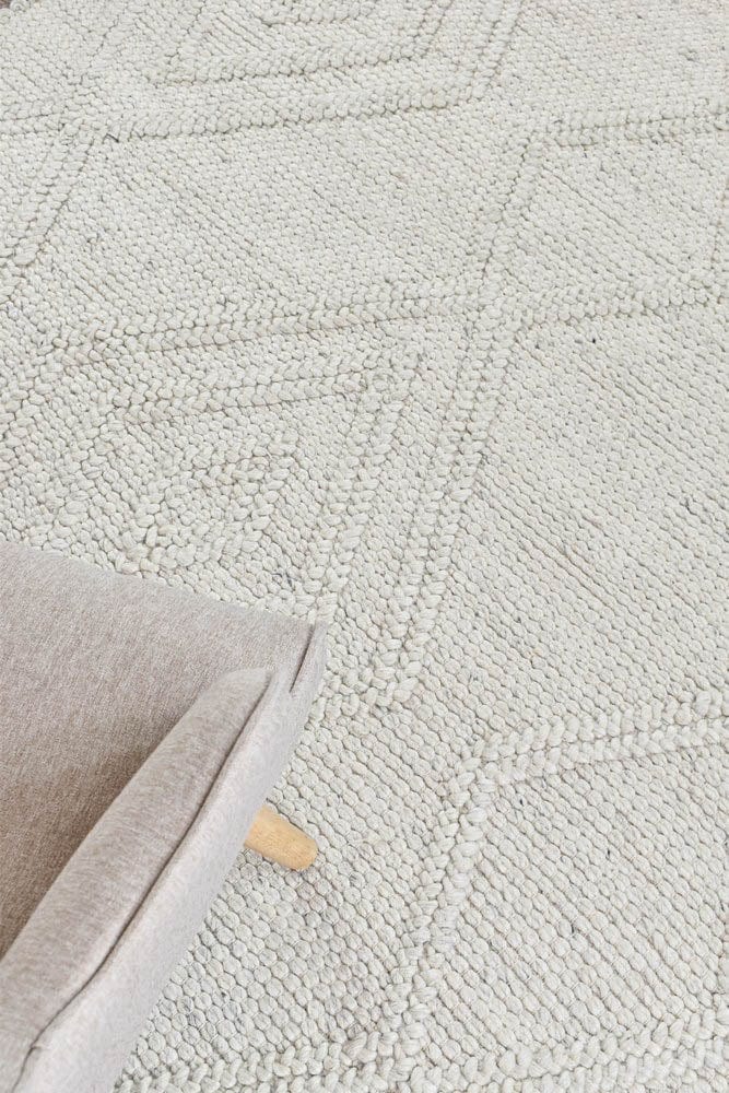 Textured Hexagon Rug