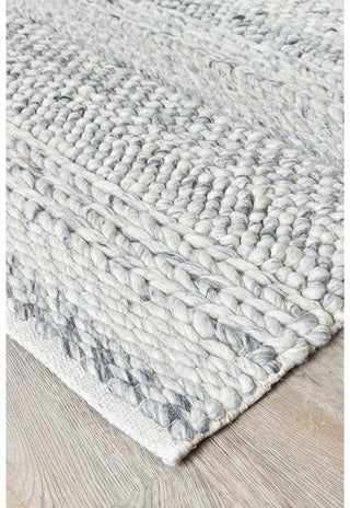 AUSTEX Rugs Normandy Ivory Textured Wool Rug