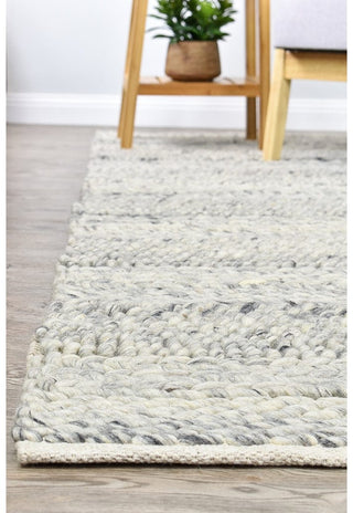 AUSTEX Rugs Normandy Ivory Textured Wool Rug