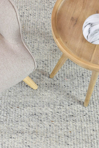 AUSTEX Rugs Parker Grey Wool Rug