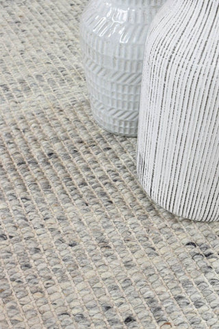 AUSTEX Rugs Parker Grey Wool Rug