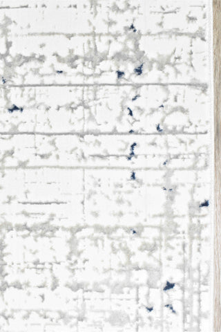 Austex RUGS Phoenix White & Blue Modern Rug