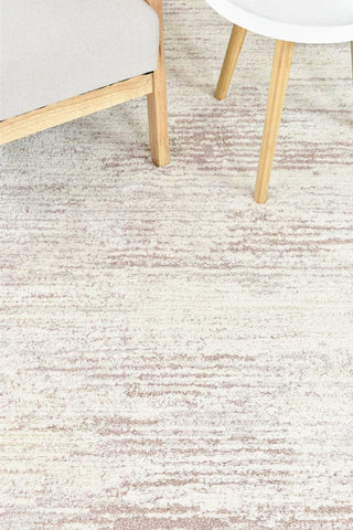 Austex RUGS Rayne Cream & Pink Berber Rug