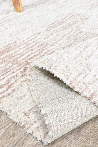 Austex RUGS Rayne Cream & Pink Berber Rug