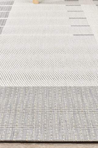 Austex RUGS Samba Silver & Cream Outdoor Rug