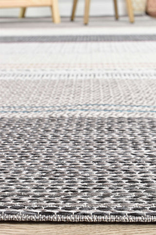 Austex RUGS Vermont Grey Striped Rug