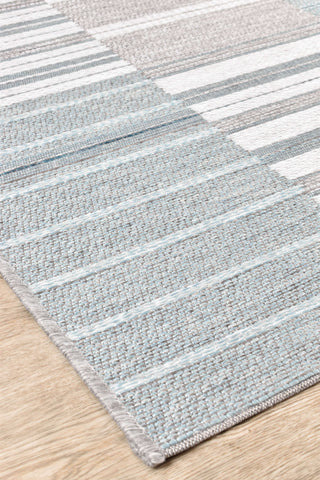 Austex RUGS Vermont Soft Blue Outdoor Rug