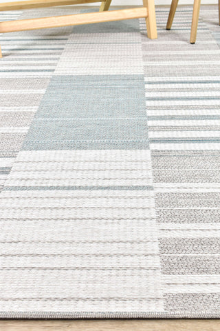 Austex RUGS Vermont Soft Blue Outdoor Rug