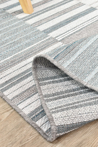 Austex RUGS Vermont Soft Blue Outdoor Rug