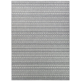 AUSTEX RUGS Visalia Grey & White Rug