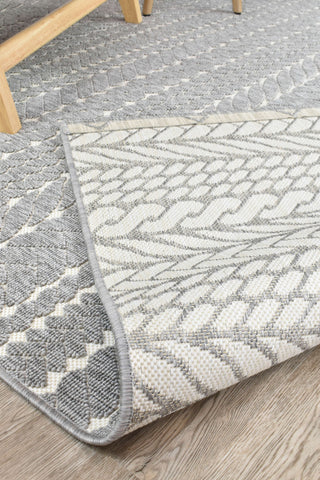 AUSTEX RUGS Visalia Grey & White Rug