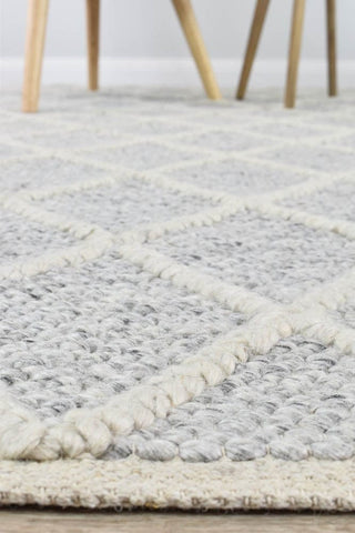 Austex Rugs Willow Grey Wool Rug