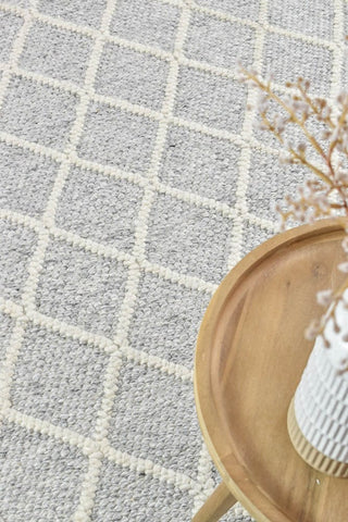 Austex Rugs Willow Grey Wool Rug