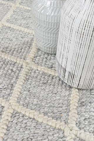 Austex Rugs Willow Grey Wool Rug