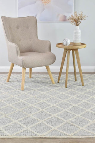 Austex Rugs Willow Grey Wool Rug