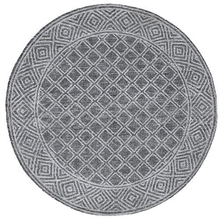 Brand Ventures RUGS 160x160cm Ajnala Grey Round Rug