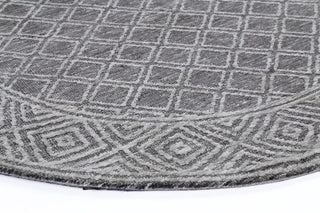 Brand Ventures RUGS 160x160cm Ajnala Grey Round Rug