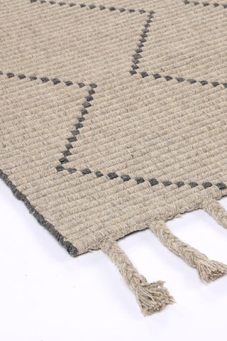 Brand Ventures RUGS 160x230cm Keona Diamond Tassel Rug (discontinued)