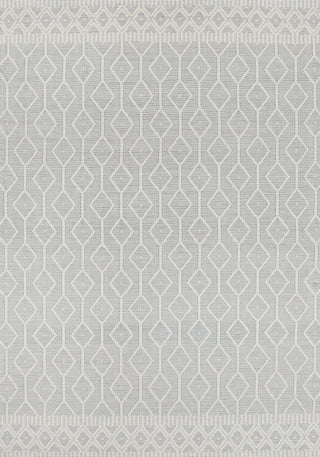 Brand Ventures RUGS 160x230cm Luis Lattice Light Grey Wool Rug