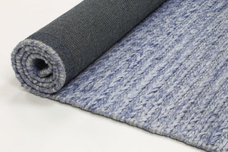 Brand Ventures RUGS Abbie Blue Braided Wool Rug