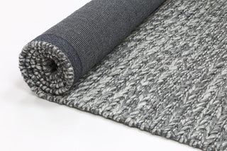 Brand Ventures RUGS Abbie Charcoal Braided Wool Rug