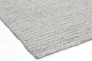 Brand Ventures RUGS Abbie Grey Braided Wool Rug