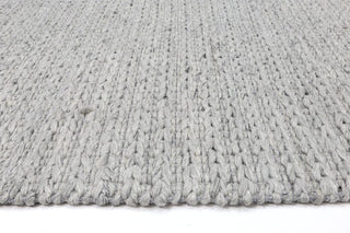 Brand Ventures RUGS Abbie Grey Braided Wool Rug