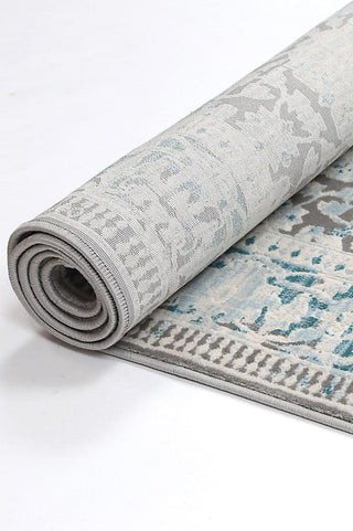 Brand Ventures RUGS Aoede Blue Distressed Rug