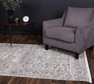 Brand Ventures RUGS Aoede Grey Distressed Rug