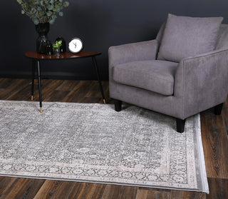 Brand Ventures RUGS Carmel Grey Distressed Rug