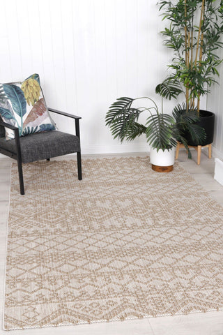 Brand Ventures RUGS Dracus Beige Indoor Outdoor Rug