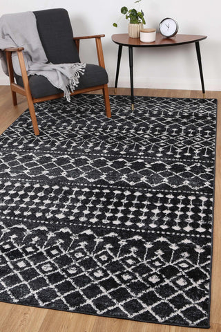 Brand Ventures RUGS Ermina Tribal Anthracite Rug