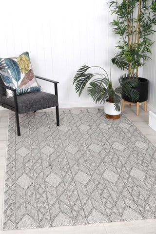 Brand Ventures RUGS Gaia Grey Indoor Outdoor Rug