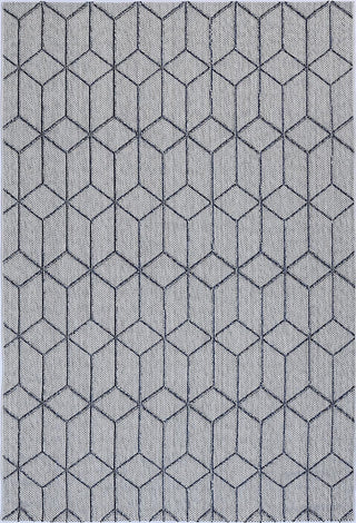 Brand Ventures RUGS Greenslade Charcoal Geometric Flatweave Rug