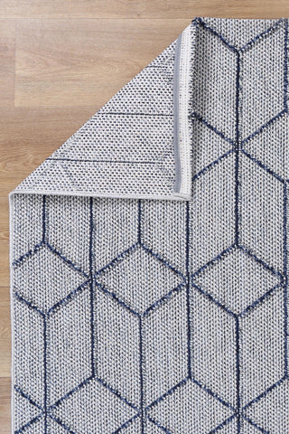 Brand Ventures RUGS Greenslade Charcoal Geometric Flatweave Rug