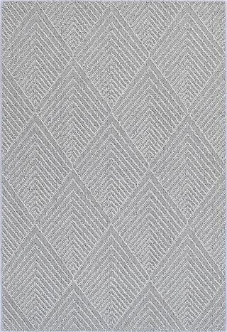 Brand Ventures RUGS Kini Grey Geometric Flatweave Rug