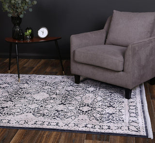 Brand Ventures RUGS Manne Navy Transitional Rug