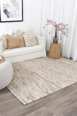 Brand Ventures RUGS Mariana Geometric Natural Wool Rug