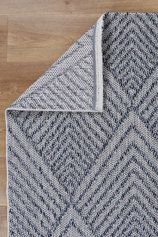 Brand Ventures RUGS Naka Charcoal Geometric Flatweave Rug