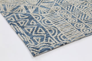 Brand Ventures RUGS Newburg Navy Tribal Rug