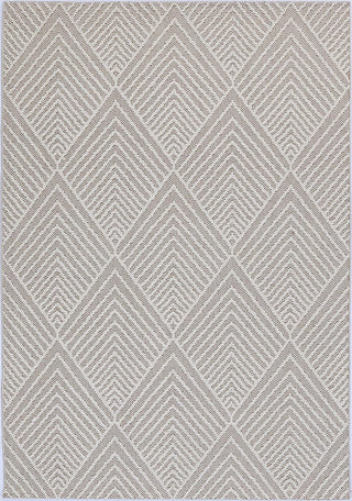 Brand Ventures RUGS Onika Beige Geometric Flatweave Rug