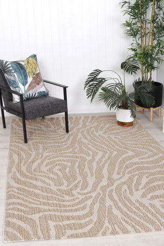 Brand Ventures RUGS Safari Beige Indoor Outdoor Rug