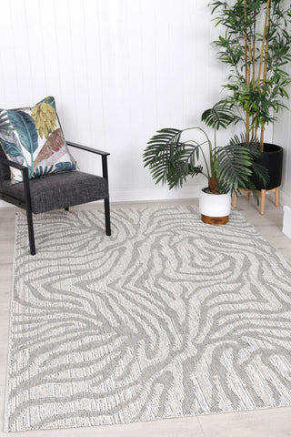 Brand Ventures RUGS Safari Grey Indoor Outdoor Rug