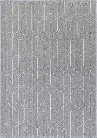 Brand Ventures RUGS Totori Ash Geometric Flatweave Rug