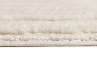 Loopsie Kallo Ivory Textured Rug Side