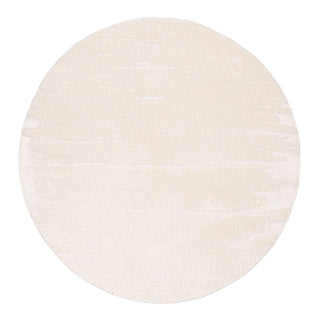 Kallo Ivory Textured Round Rug