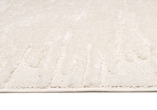 Loopsie Kallo Ivory Textured Rug Side