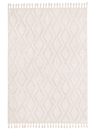 Loopsie Kotor Ivory Diamond Rug Full View